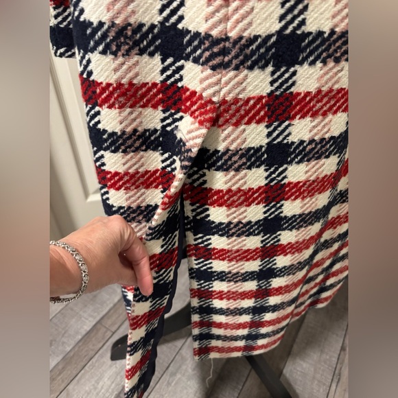 Boden Tweed Wool Blend Coat With Removable Faux Fur Collar - Picture 11 of 16